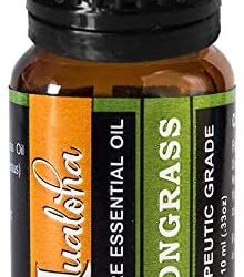Lemongrass Essential Oil (10 ML),100% Pure & Natural Premium Therapeutic Grade Oil For Aromatherapy Diffusers, Skin,Hair & Body Care